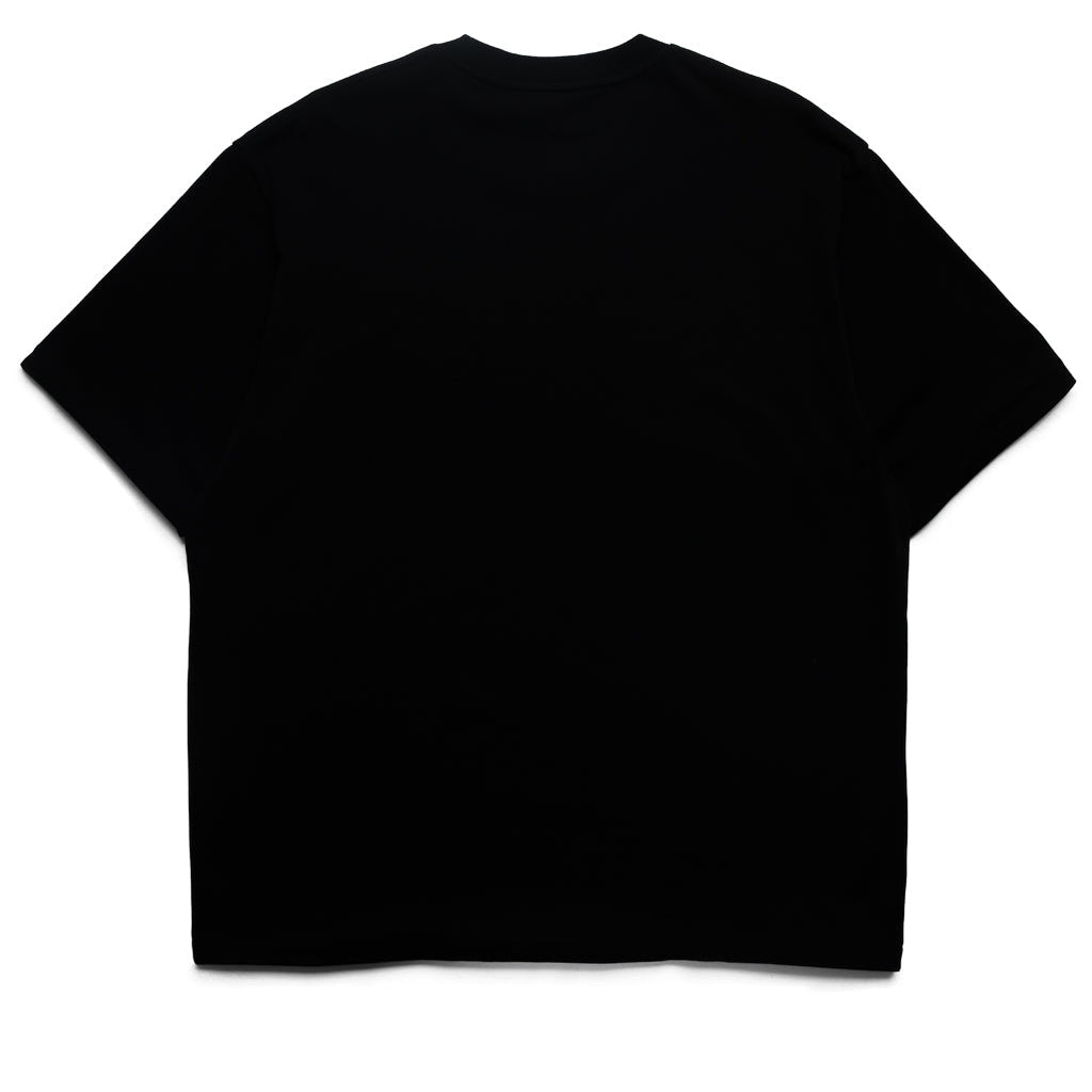 A Bathing Ape Wild Leopard Pattern NYC Logo Tee - Black/Gray