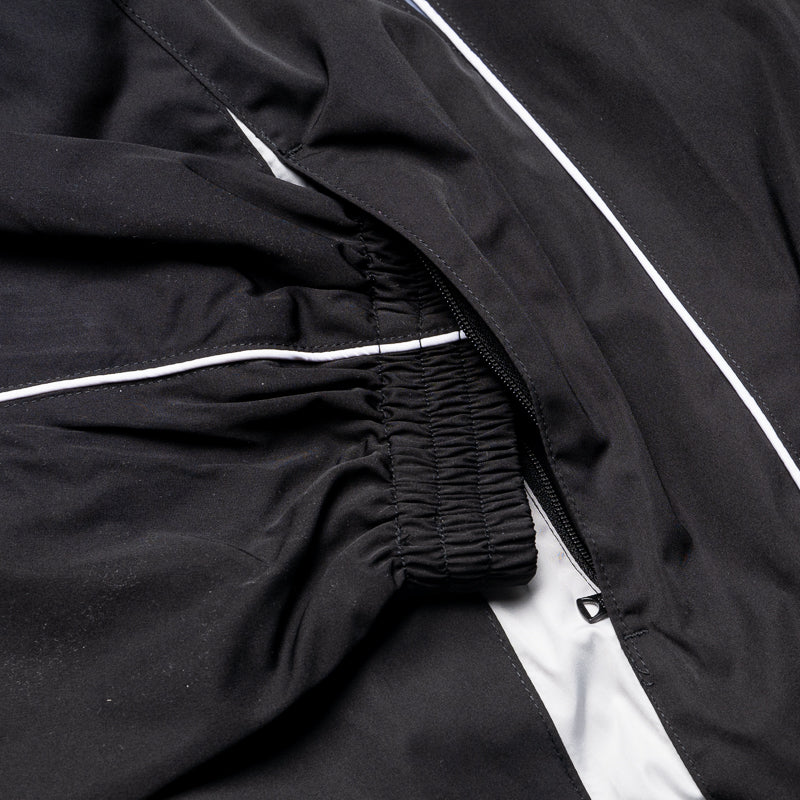 A Bathing Ape Logo Nylon Track Jacket - Black