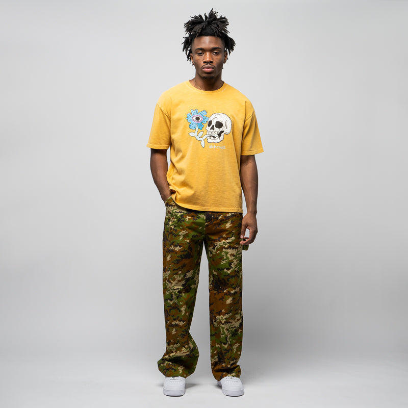 Alchemist Floral Skull Tee - Paprika