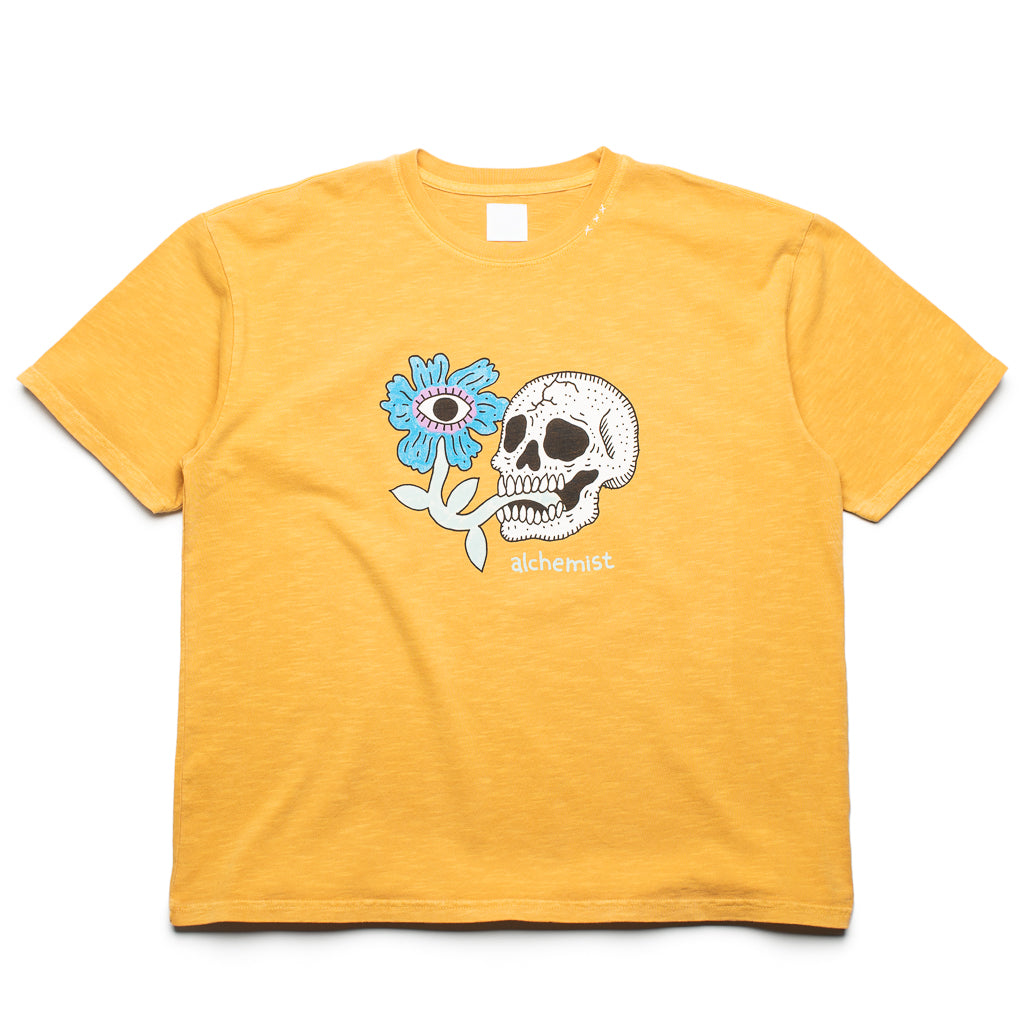 Alchemist Floral Skull Tee - Paprika
