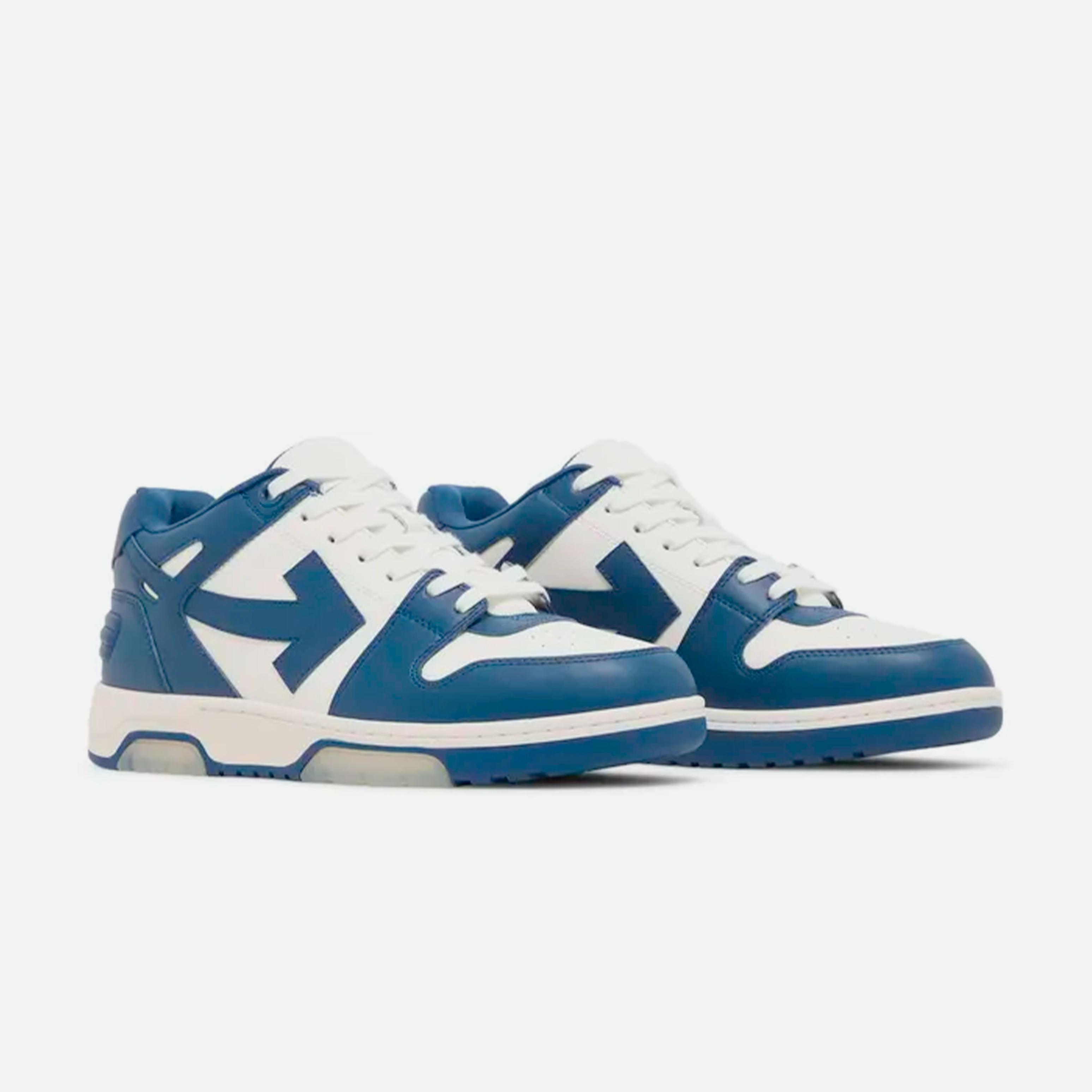 Off-White Out Of Office Low Tops White Royal Blue Secondary image