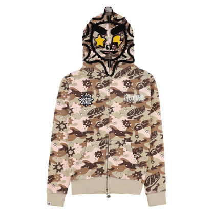 The Glory Full Zip Hoodie (Desert Wash Camo)