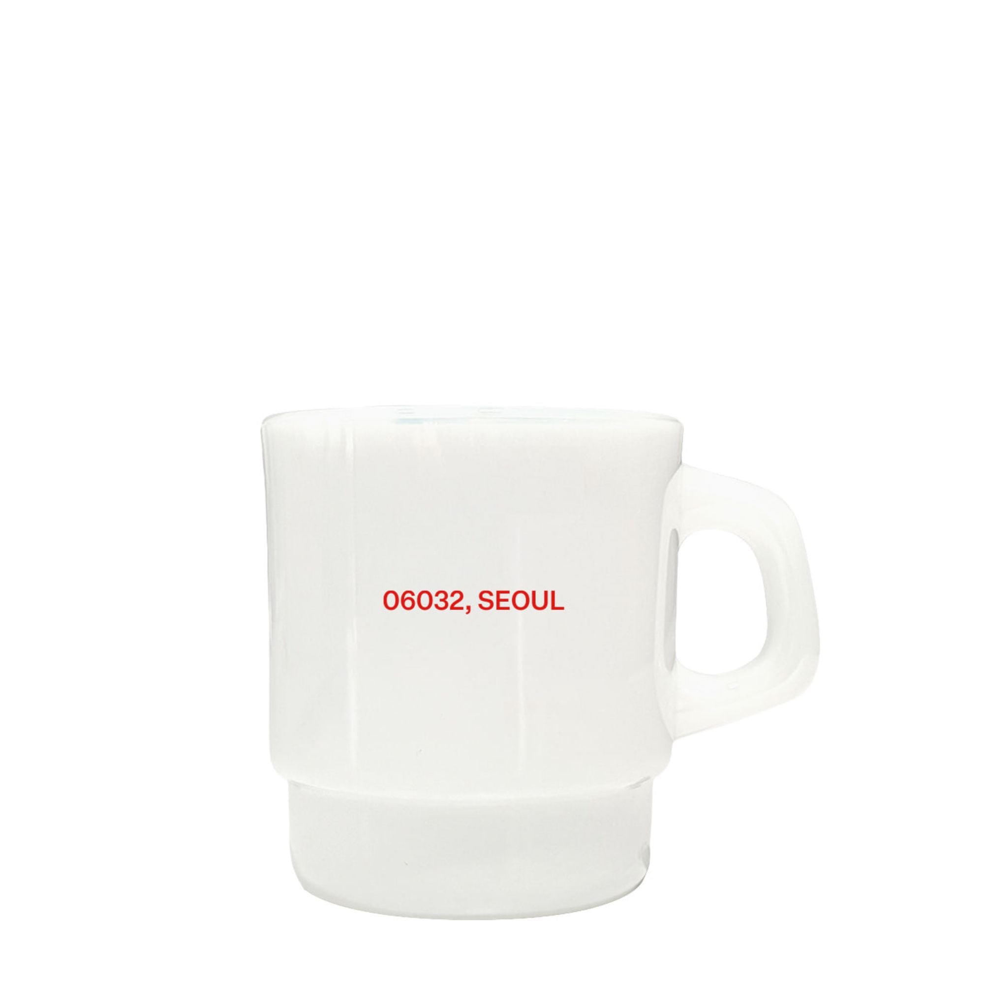 RECORD CONCERT MILK GLASS