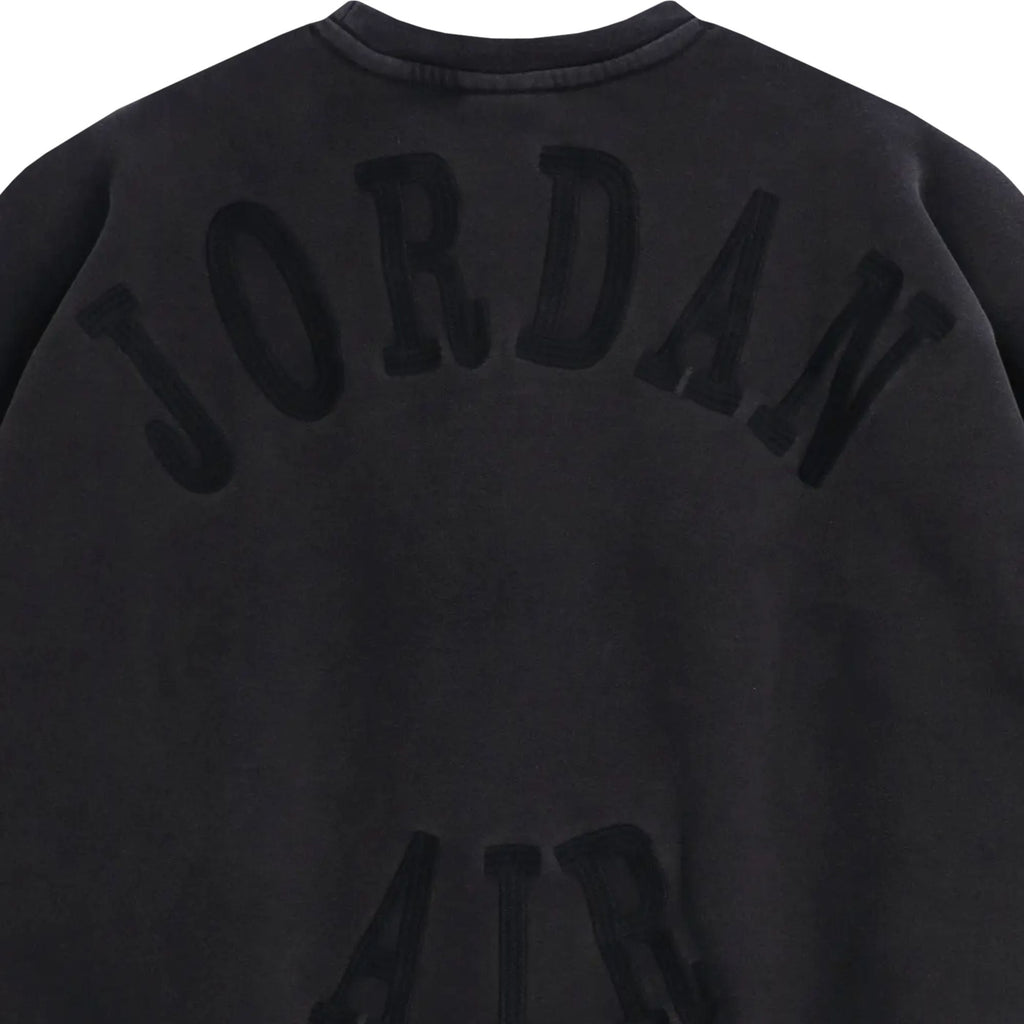 JORDAN X IH CROPPED FLEECE CREW-NECK SWEATSHIRT