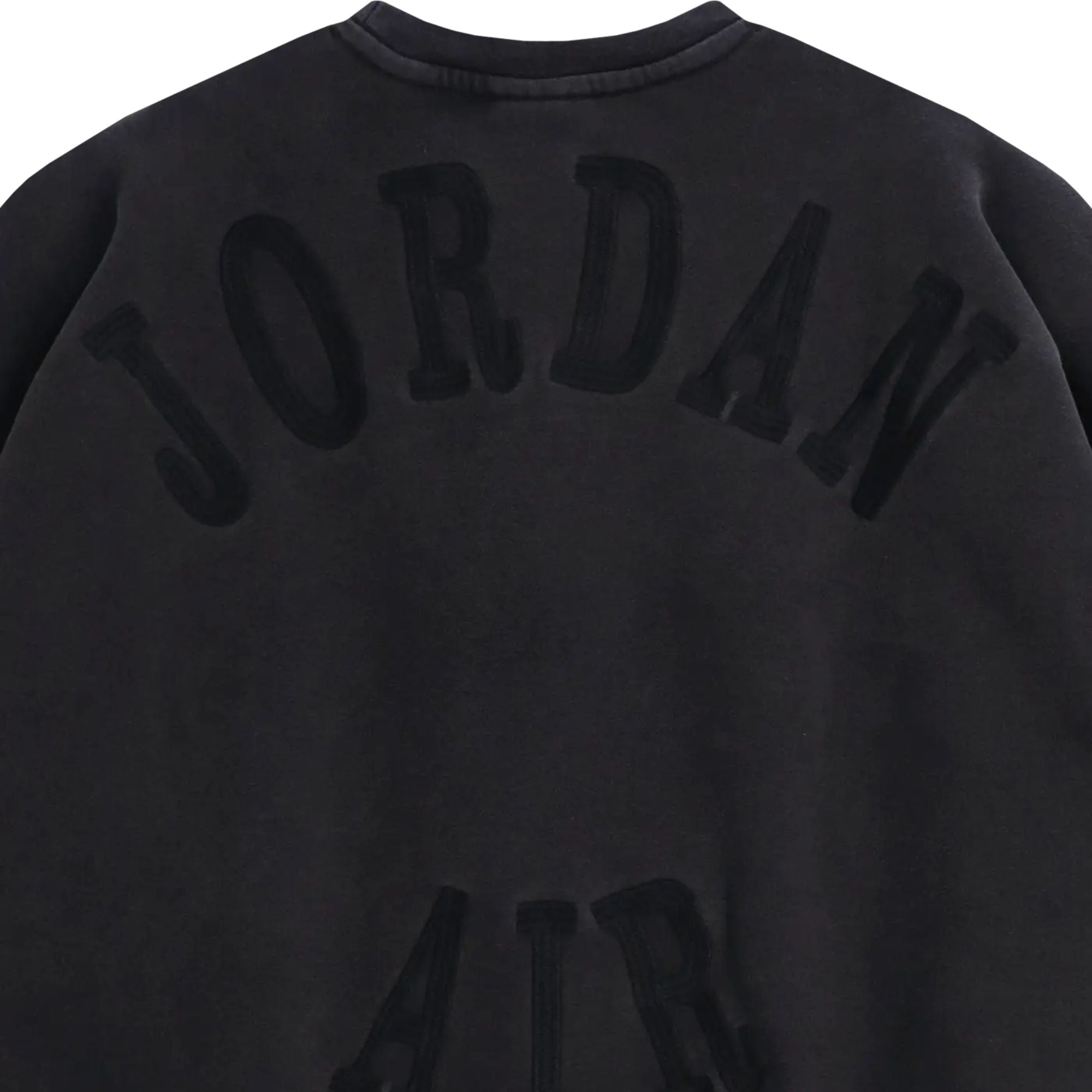 JORDAN X IH CROPPED FLEECE CREW-NECK SWEATSHIRT