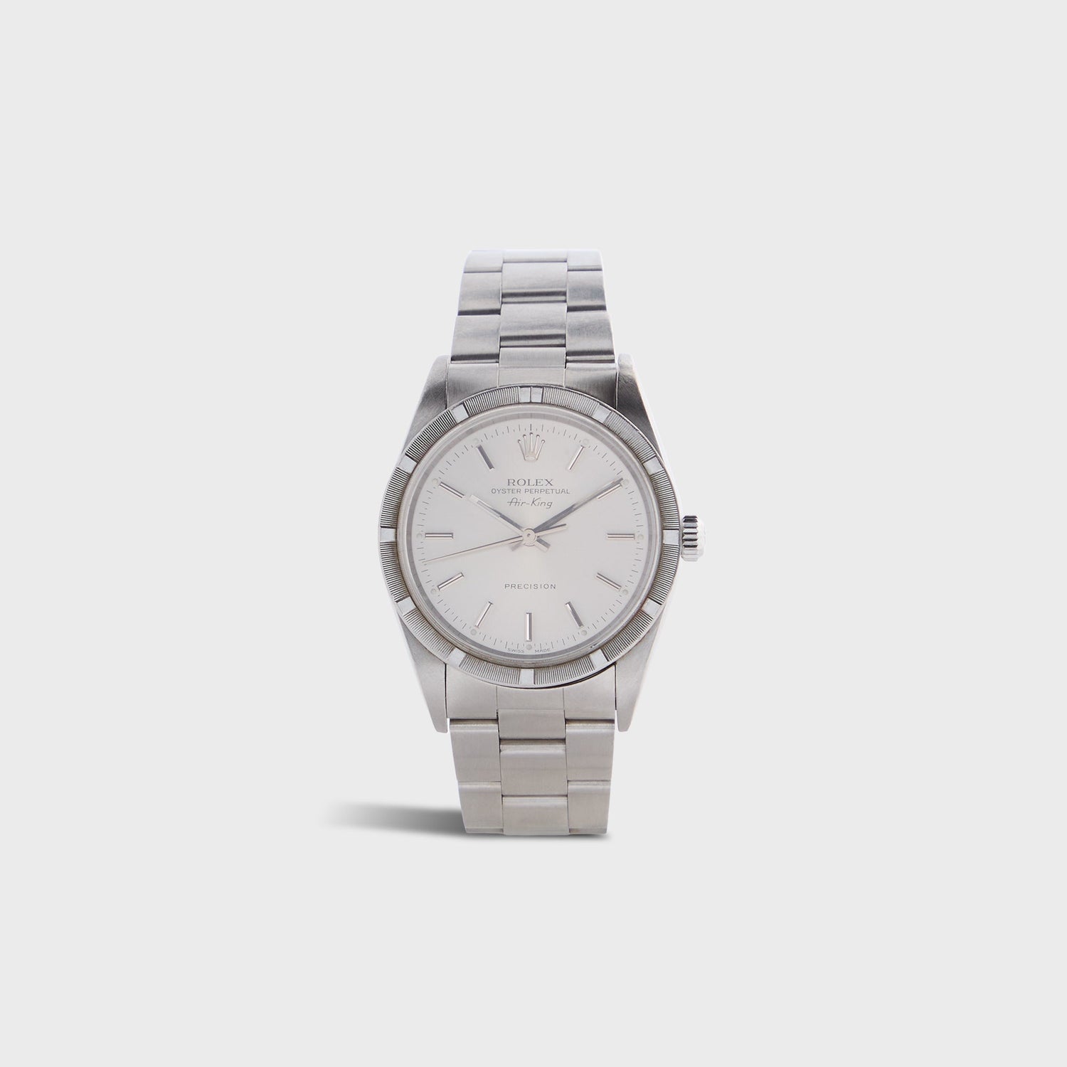 Wind Vintage Rolex Air-King Reference 14010 Unpolished - Silver