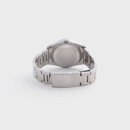 Wind Vintage Rolex Silver Dial Date Reference 15000 Unpolished - Silver