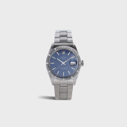 Wind Vintage Rolex Mosaic Date Reference 1501 Unpolished - Blue / Silver