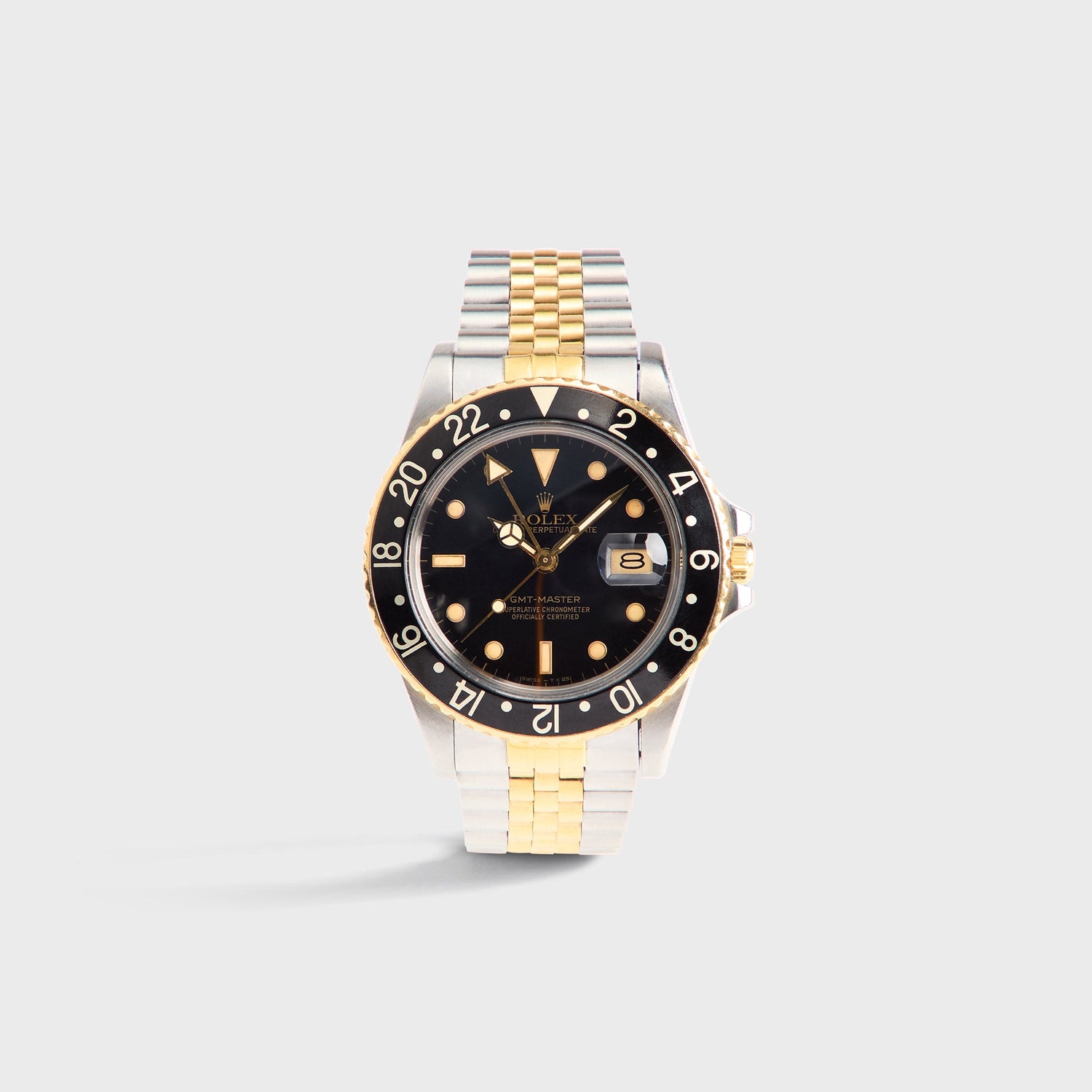 Wind Vintage Rolex GMT-Master Reference 16753 Unpolished