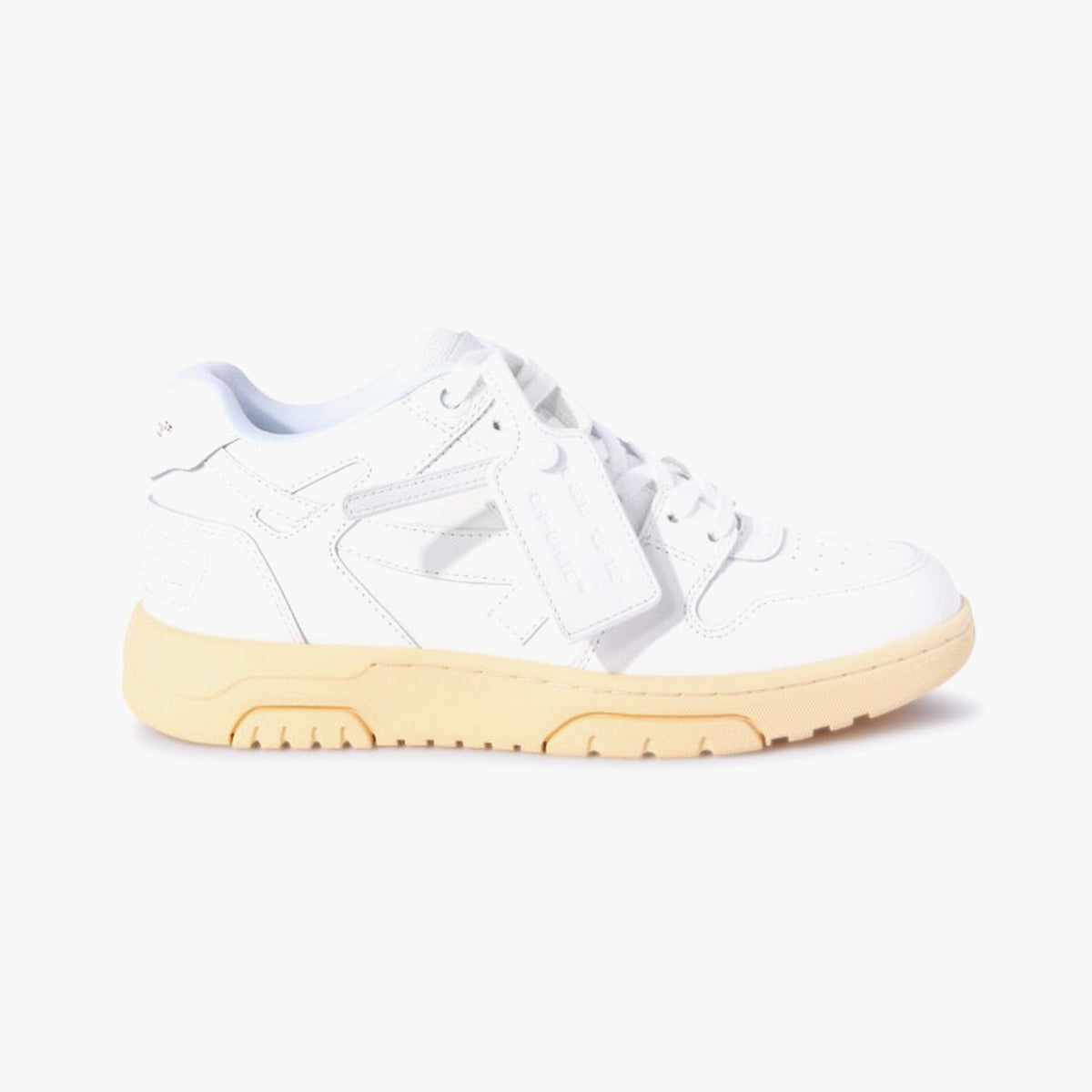 Off-White CREAM SOLE `Out Of Office Calf Leather` Sneakers Main image