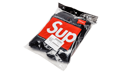 Hanes Socks (4) "Black" SU2010