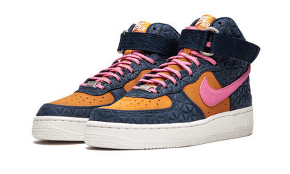 AIR FORCE 1 HI PRM SUEDE WMNS "Dynamic Pink" 845065 400