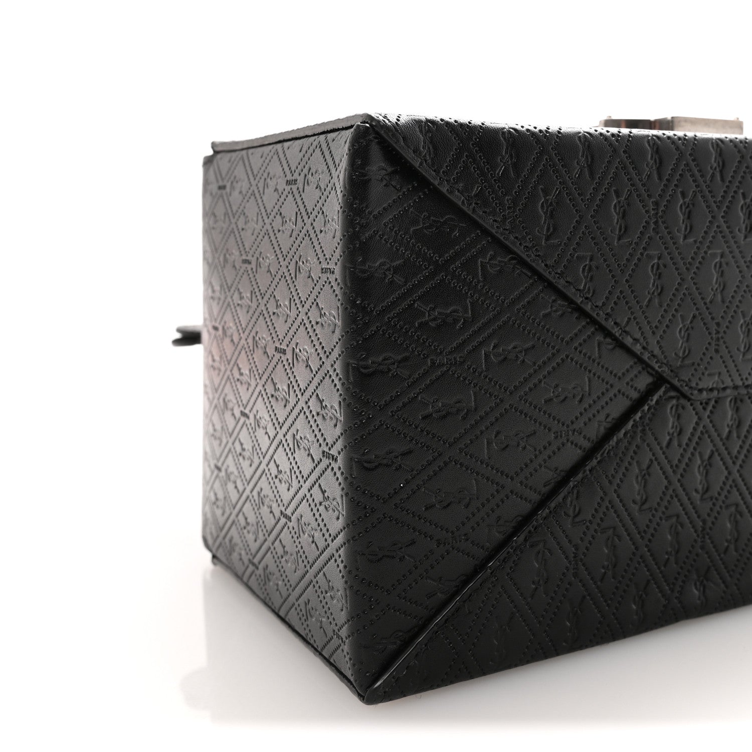 Calfskin Monogram Take Away Box Black