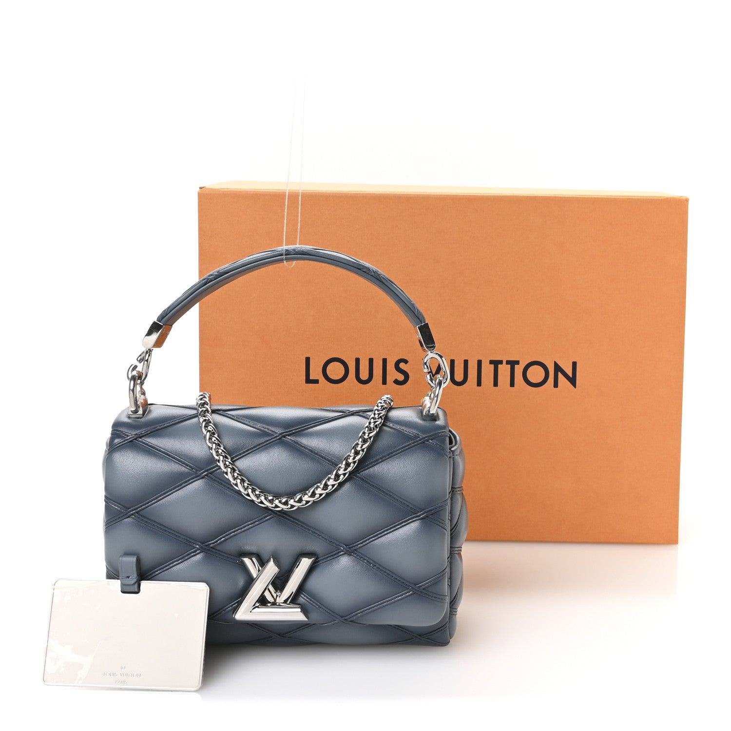 Lambskin Malletage GO-14 PM NM Denim Blue