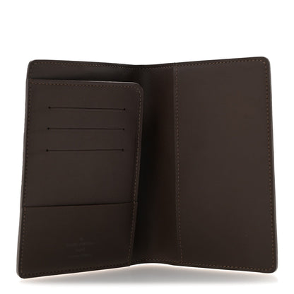 Damier Infini Passport Cover Meteor