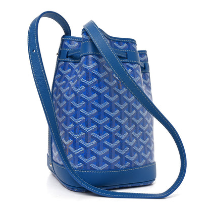 Goyardine Petit Flot Bucket Bag PM Sky Morning