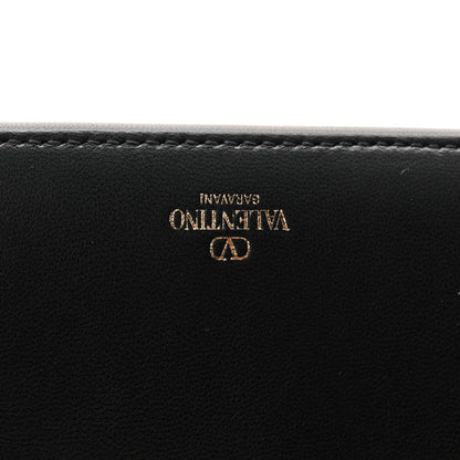 Nappa VLogo Bold Bucket Bag Black