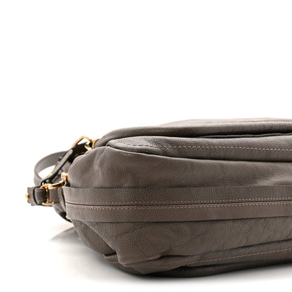 Calfskin Large Paraty Chocolate