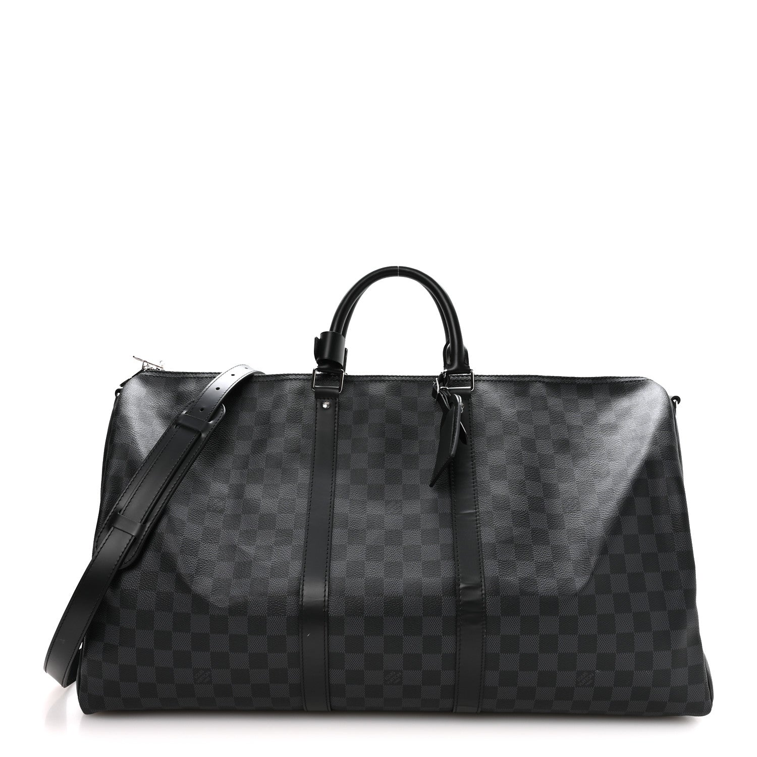 Damier Graphite Keepall Bandouliere 55