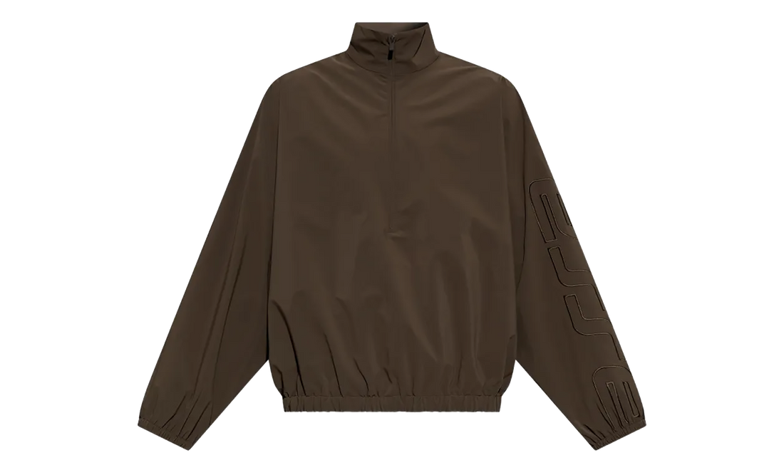 Active Trace Half Zip Track Jacket "Brown" 192SP266742F