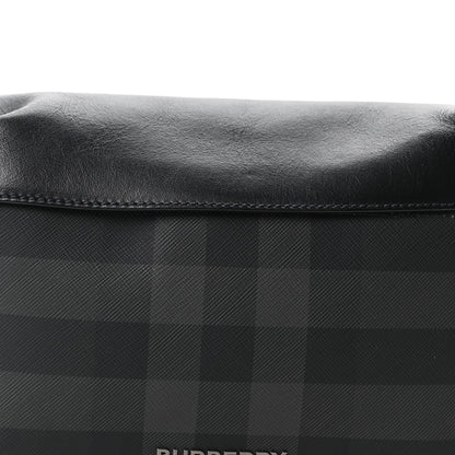 Charcoal Check Calfskin Sonny Bum Bag Charcoal