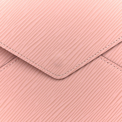 Epi Kirigami Pochette Set Rose Ballerine Fuchsia Coquelicot