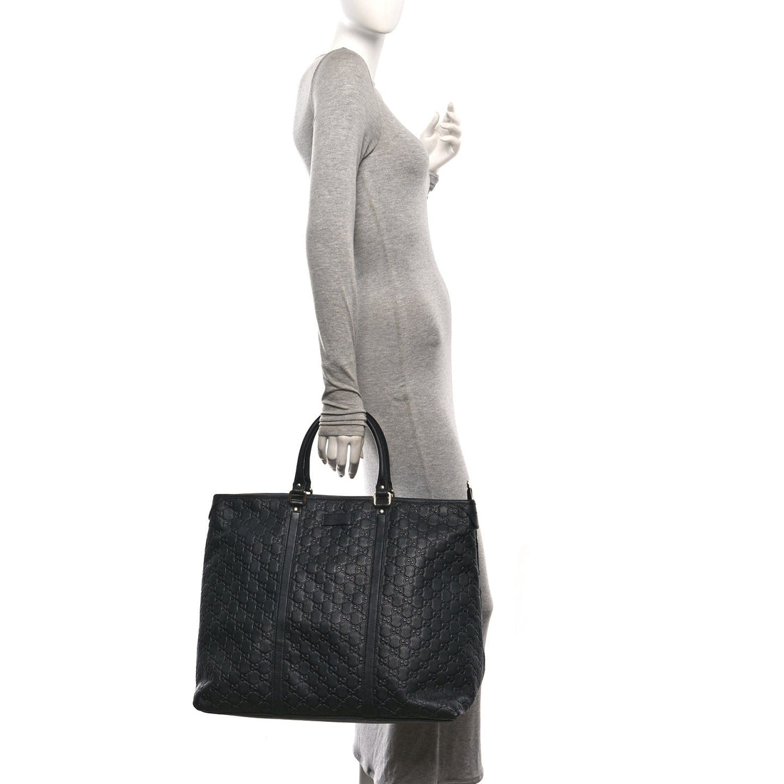 Guccissima Medium Joy Tote Bag Black
