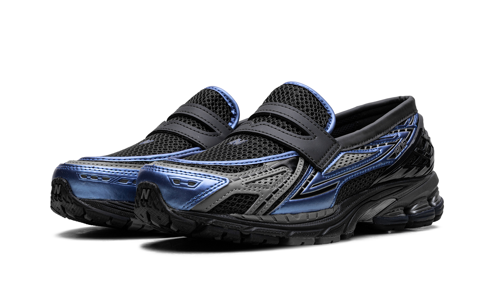 1906L "Black Cement / Blue Gemstone" U1906LAR