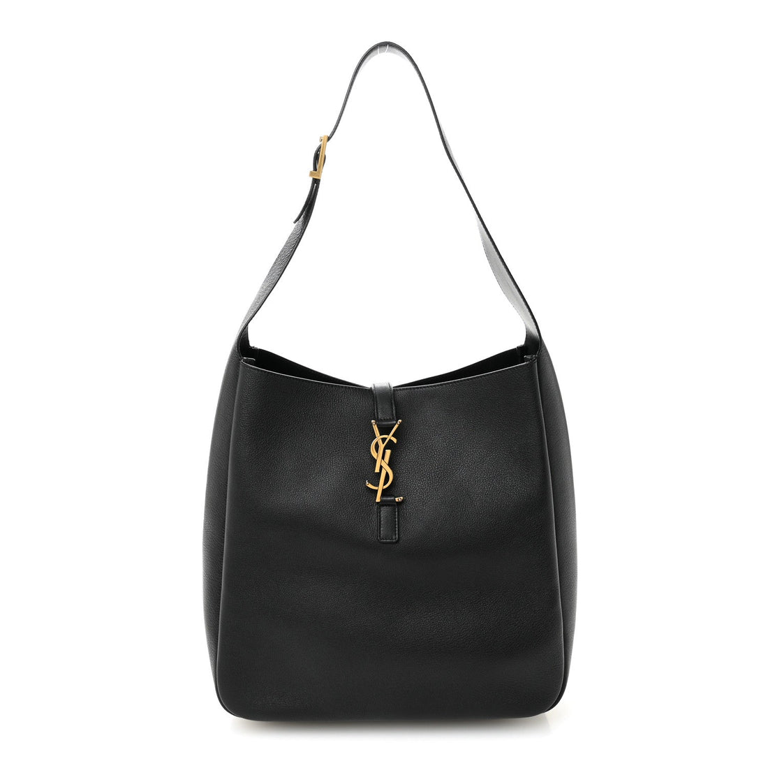 Supple Calfskin Large Le 5 A 7 Soft Hobo Black