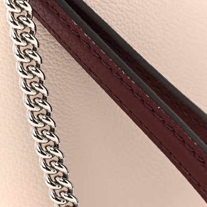 Soft Calfskin My Lockme Pochette Rose Silk Quartz