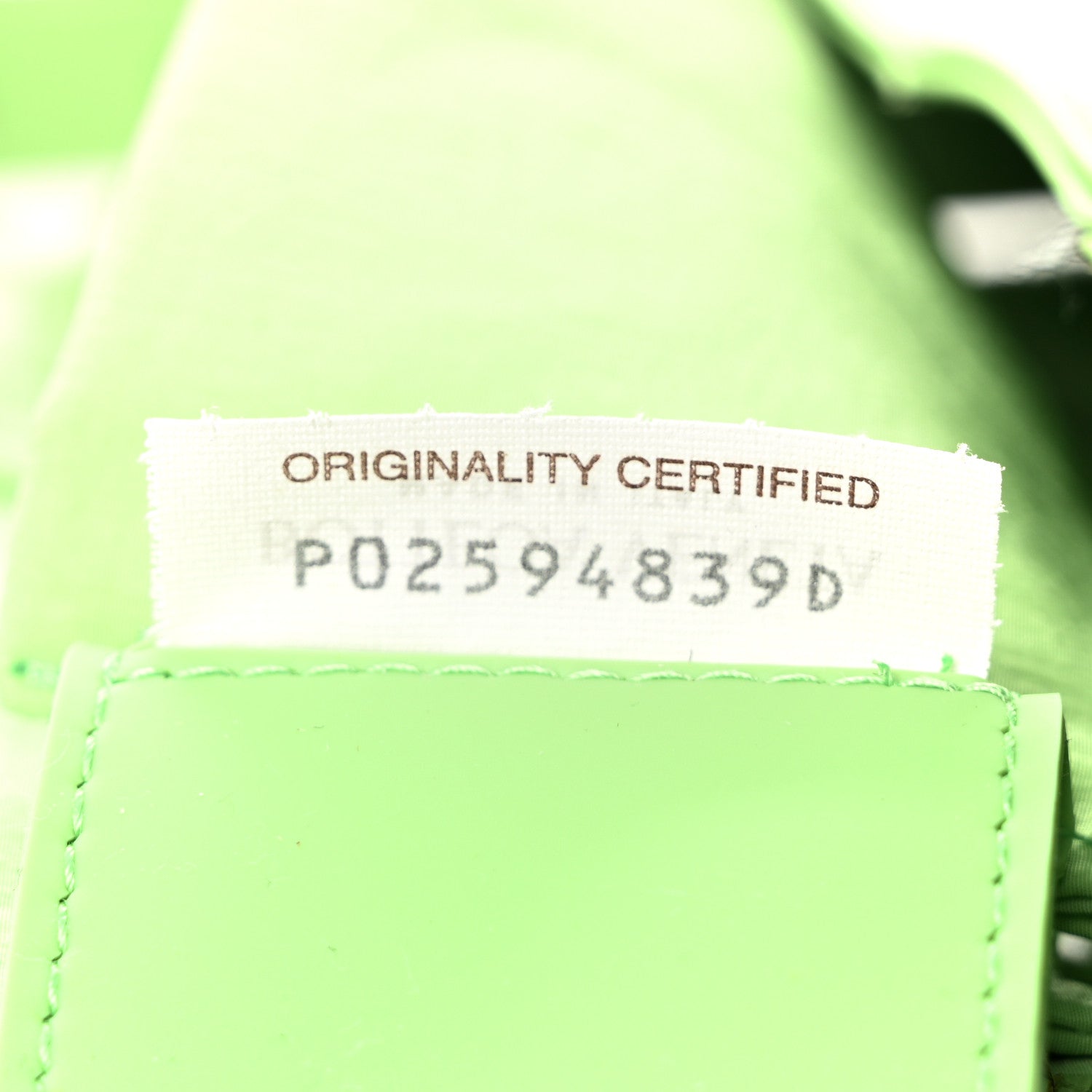 Paper Calfskin Intrecciato Cassette Belt Bag Pistachio