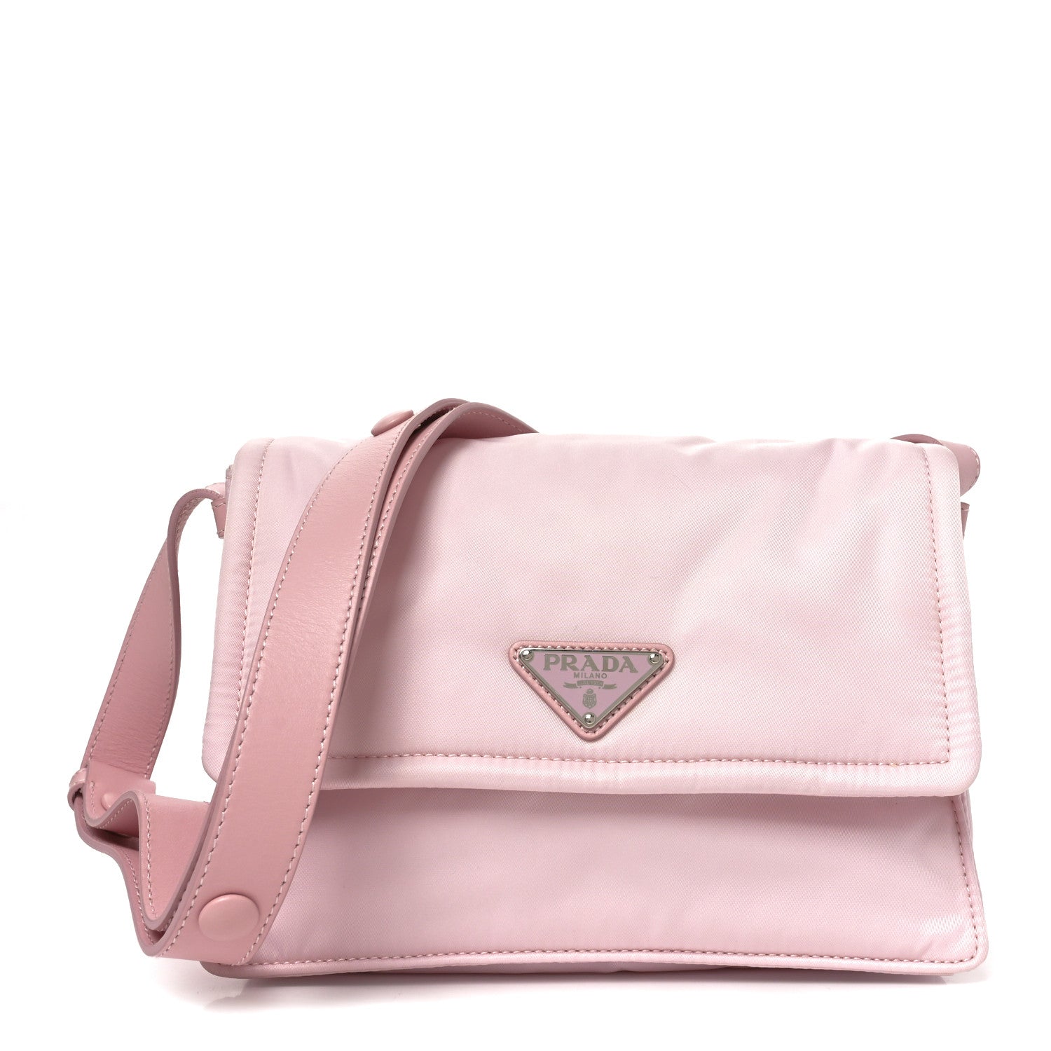 Re-Nylon Padded Small Traveller Alabaster