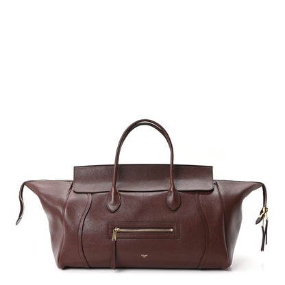 Supple Shiny Lambskin Large New Luggage Brick