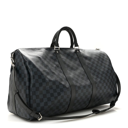 Damier Cobalt Keepall Bandouliere 55