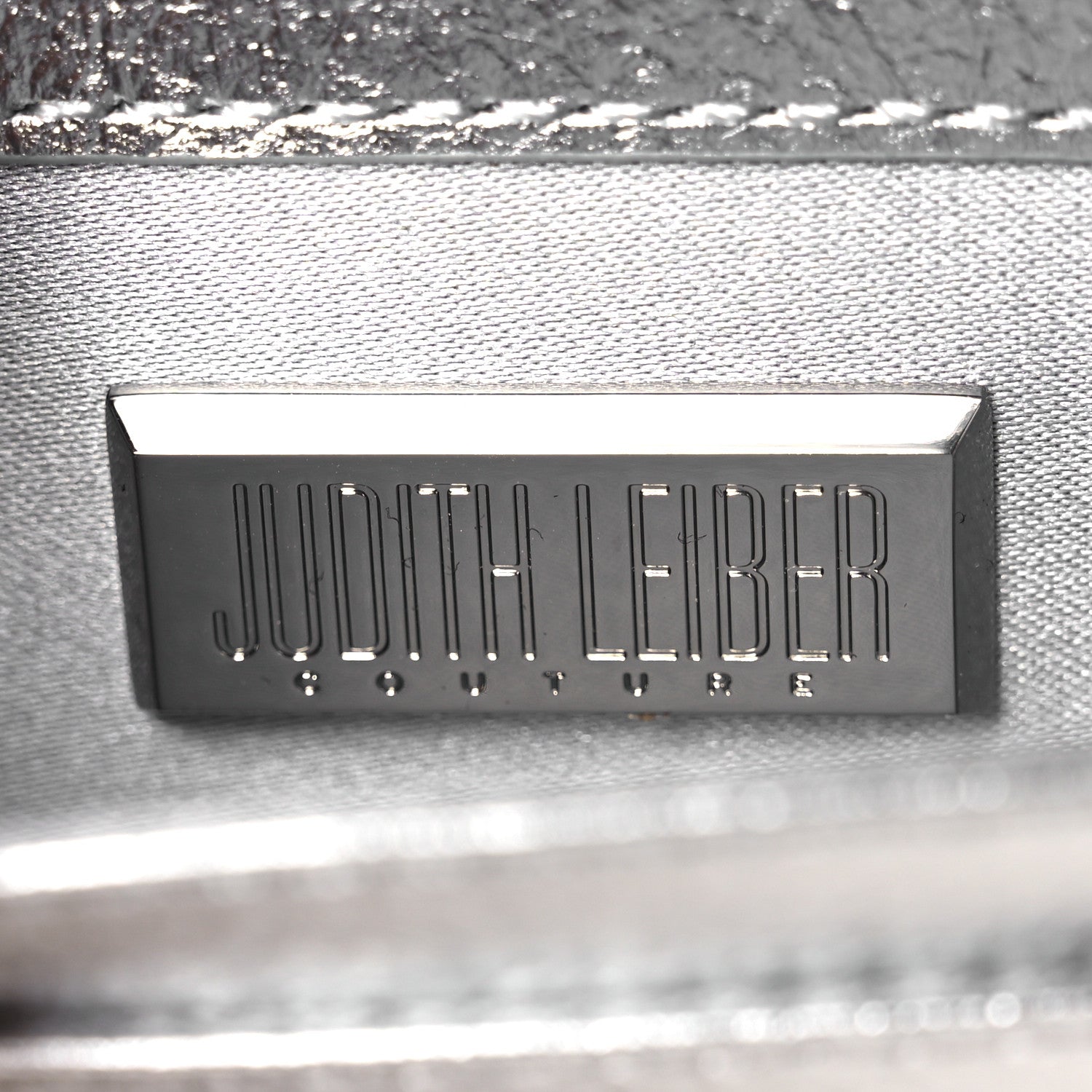 Swarovski Crystal Convertible Belt Bag Silver