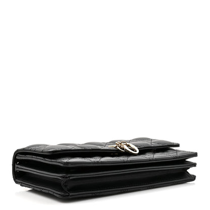 Lambskin Cannage Mini My Dior Bag Black