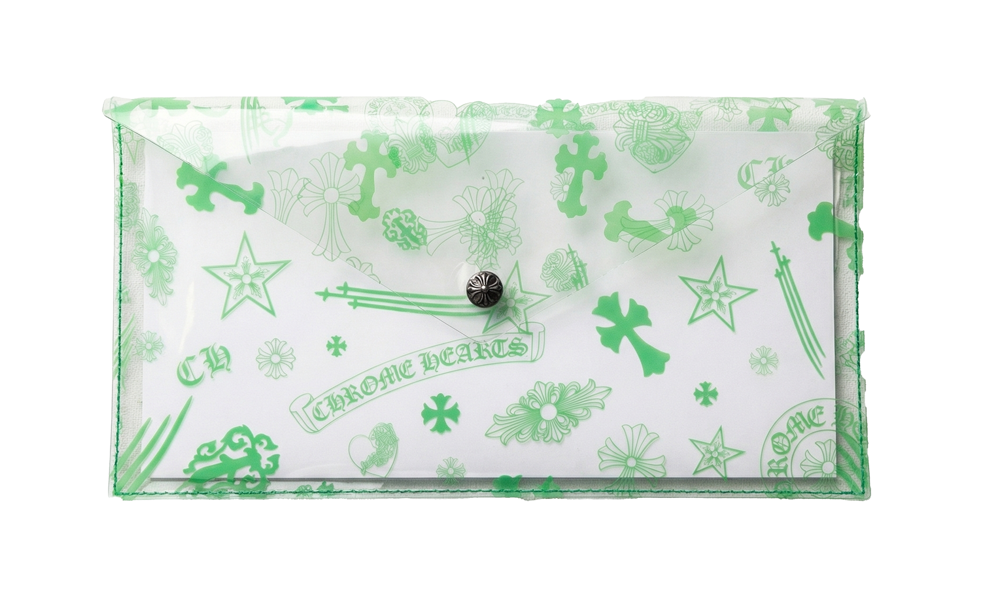 Translucent Logo All Over Pouch "Green" CHRM0726