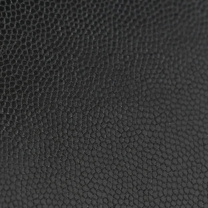 Caviar Timeless Passport Holder Black