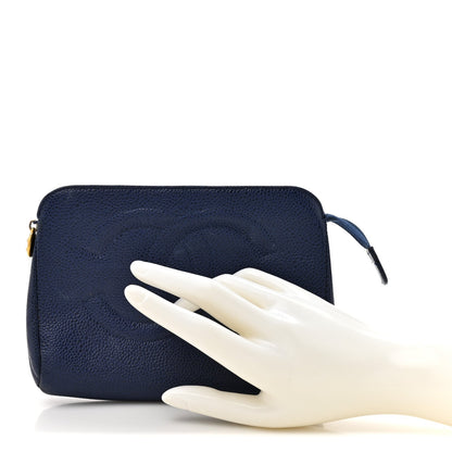 Caviar Timeless CC Cosmetic Pouch Blue