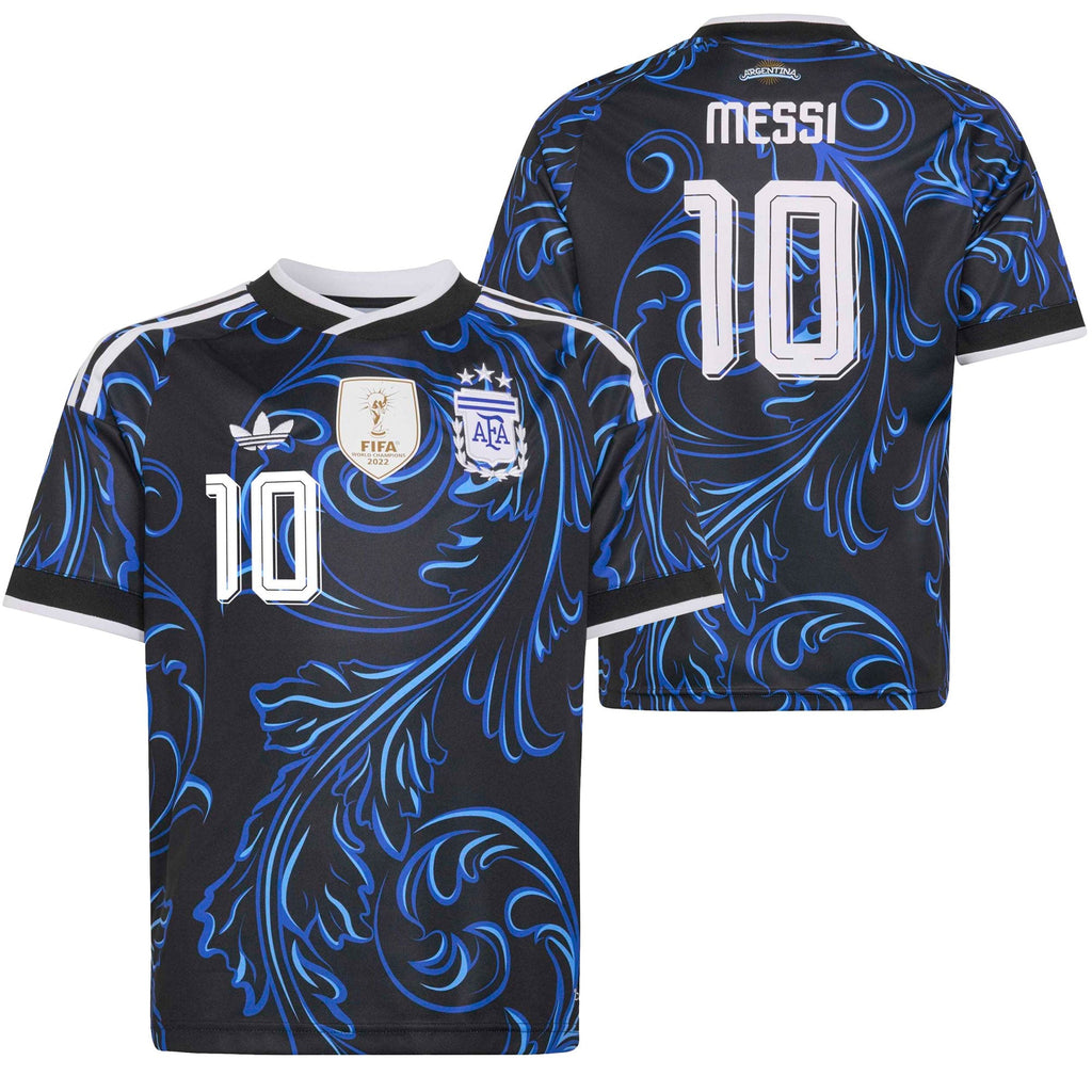 adidas Argentina Kids Away Stadium 2026 Jersey w/ Messi #10
