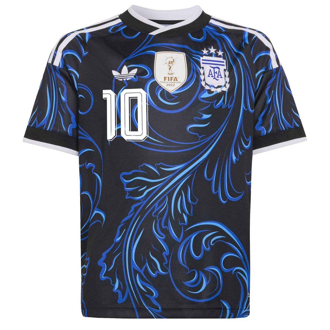 adidas Argentina Kids Away Stadium 2026 Jersey w/ Messi 