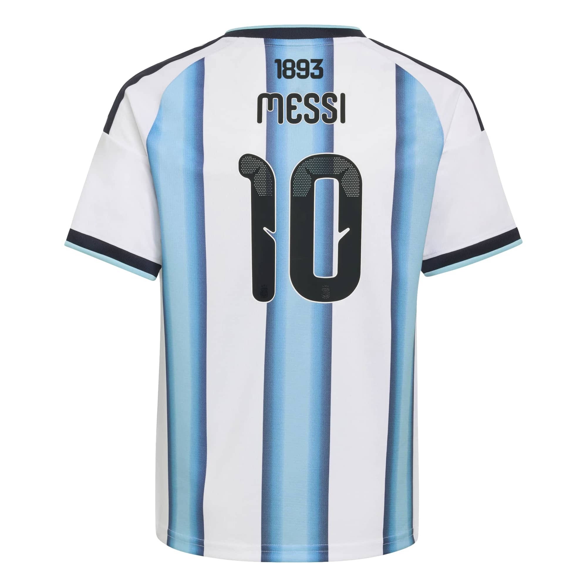 adidas Argentina Kids Home Stadium 2026 Jersey w/ Messi #10