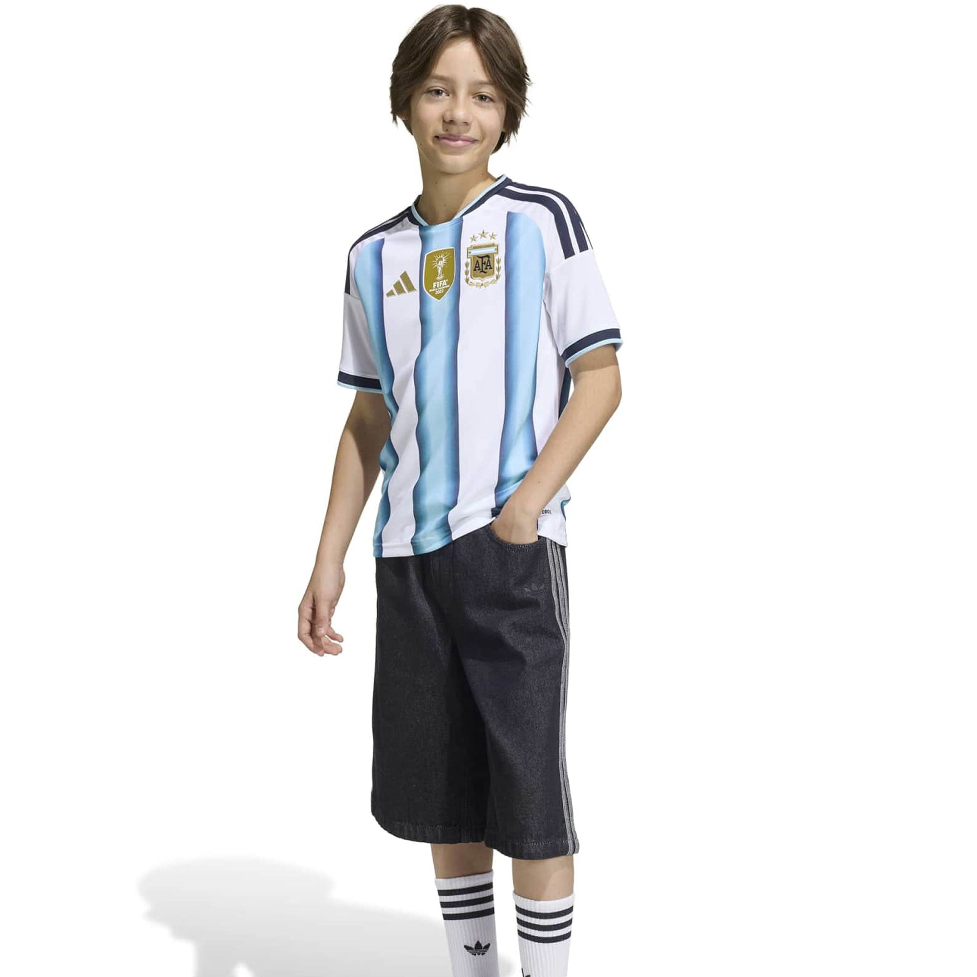 adidas Argentina Kids Home Stadium 2026 Jersey