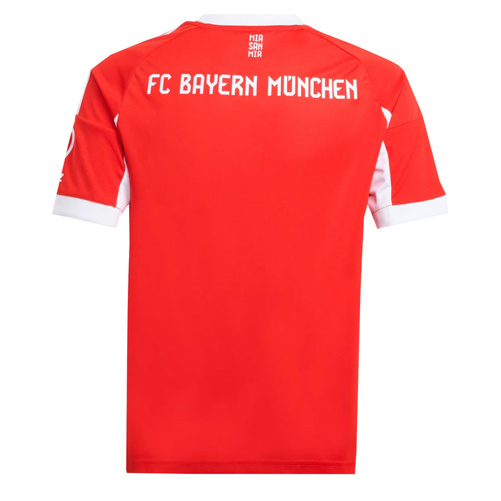 adidas FC Bayern Munich Kids Home Stadium 2025/26 Jersey
