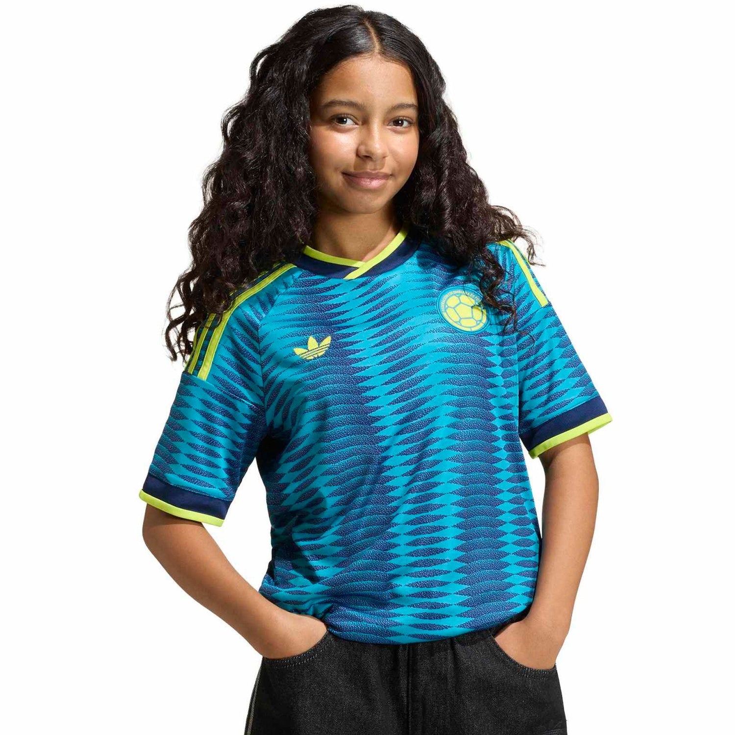 adidas Colombia Kids Away Stadium 2026 Jersey