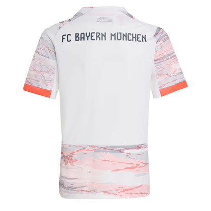 adidas FC Bayern Munich Kids Away Stadium 2025/26 Jersey