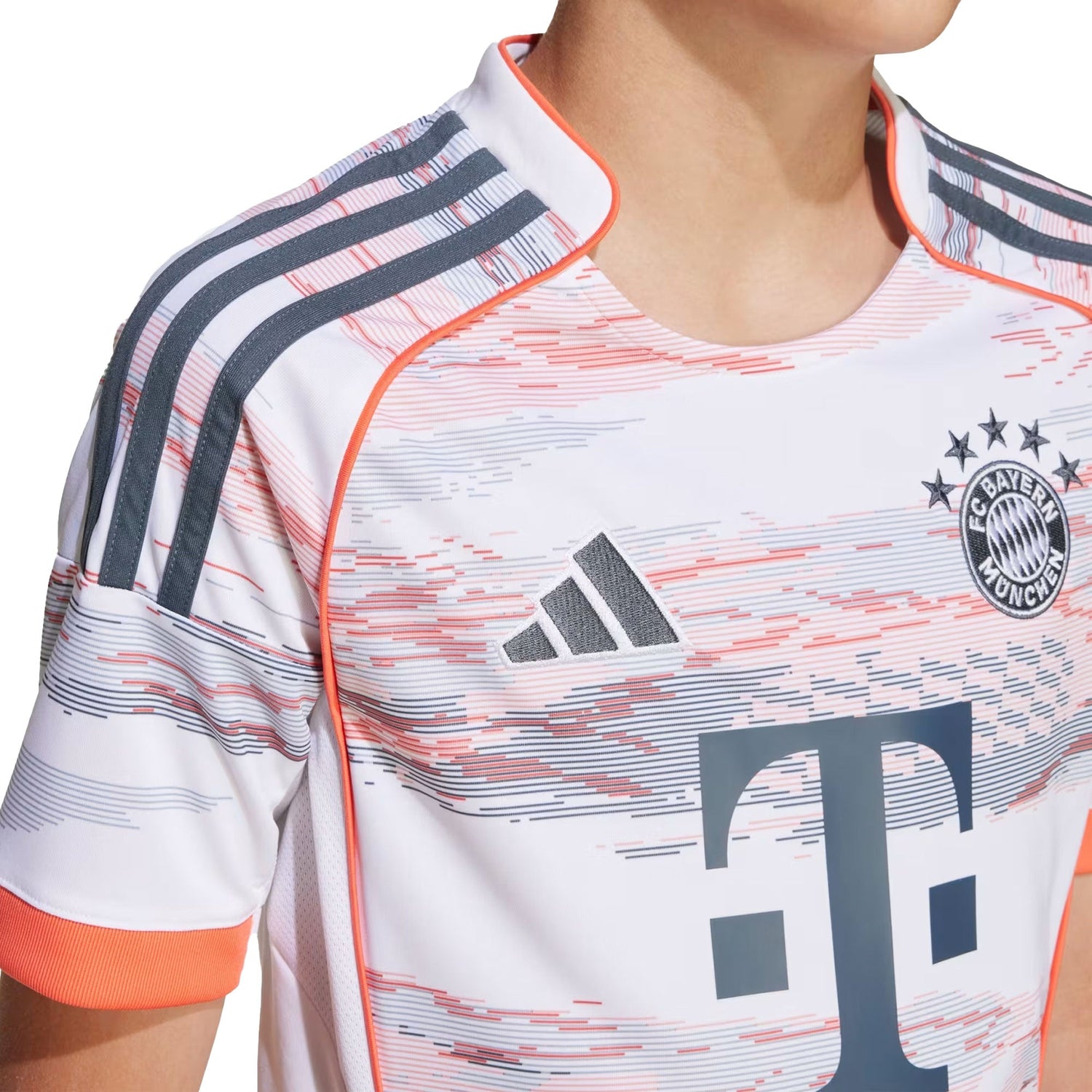 adidas FC Bayern Munich Kids Away Stadium 2025/26 Jersey