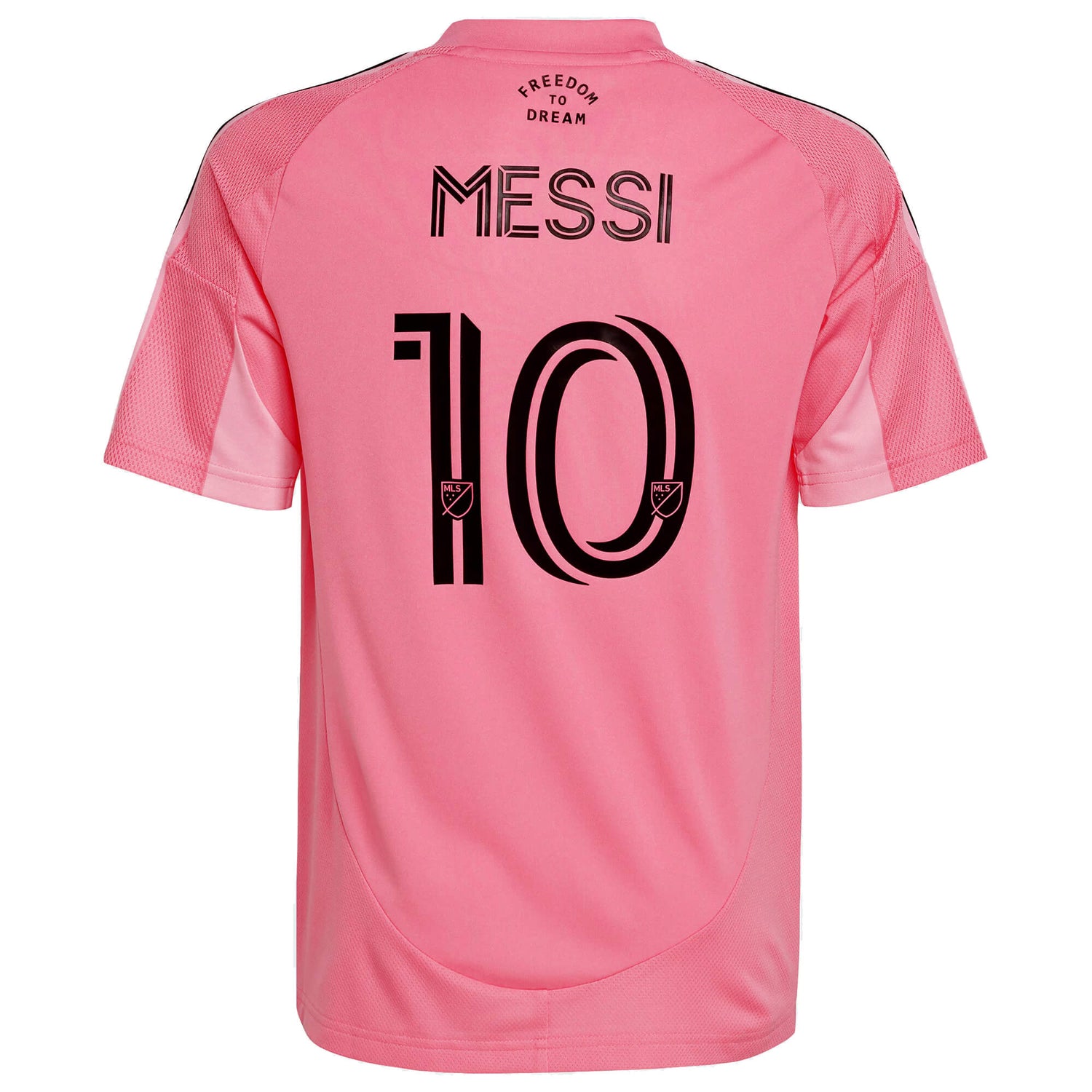 adidas Inter Miami Kids Home Stadium 2025/26 Jersey w/ Messi 