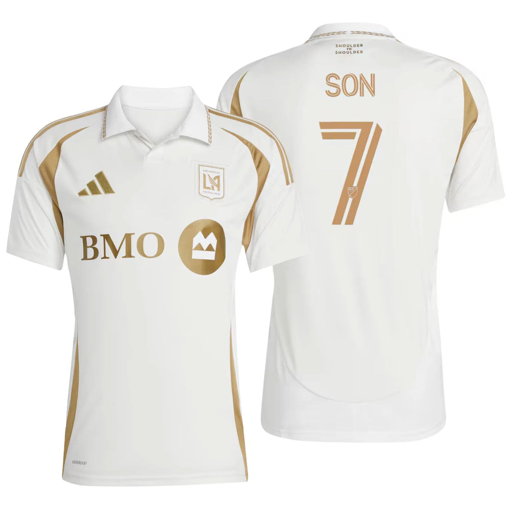 adidas LAFC Kids Away Stadium 2025/26 Jersey w/ Son #7