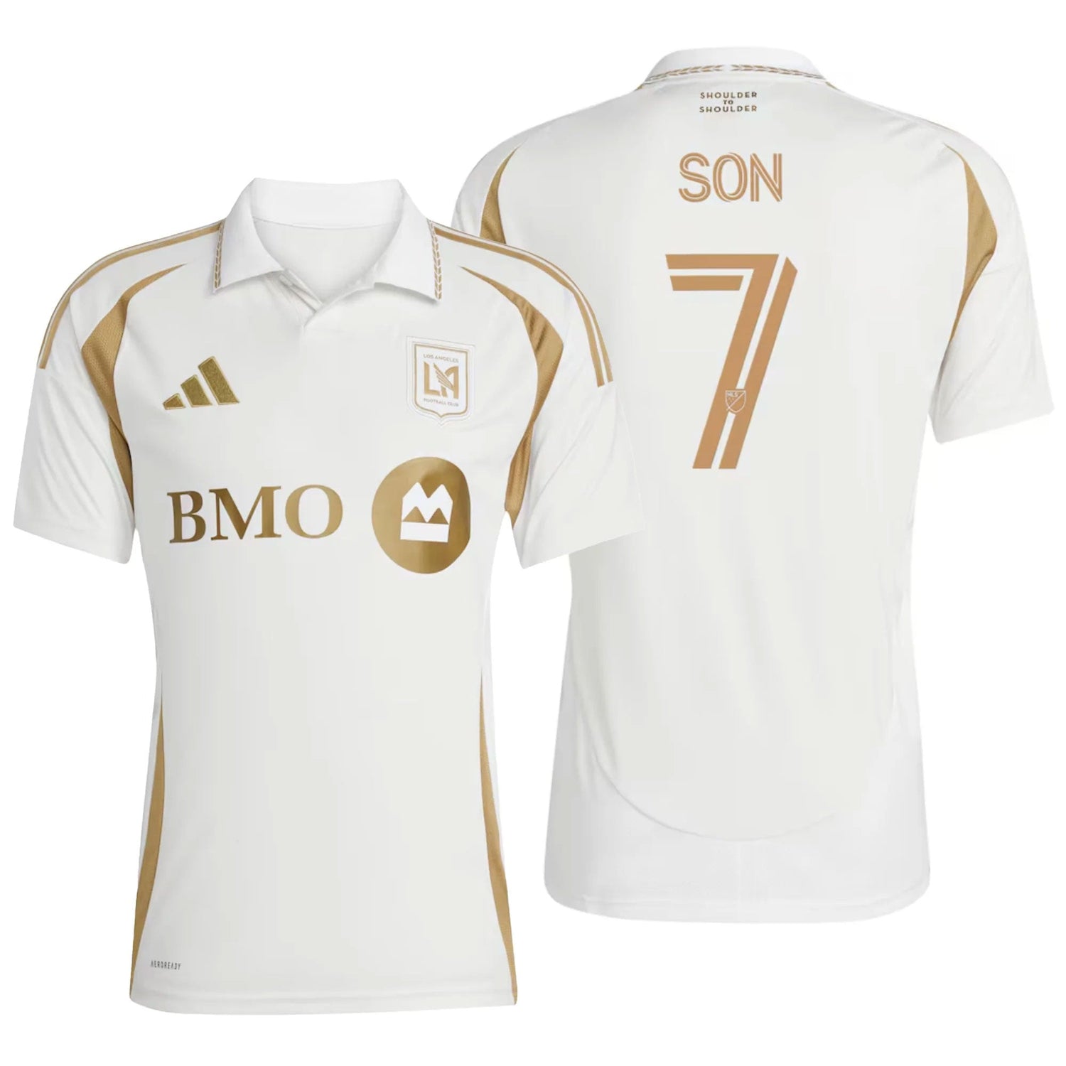 adidas LAFC Kids Away Stadium 2025/26 Jersey w/ Son 